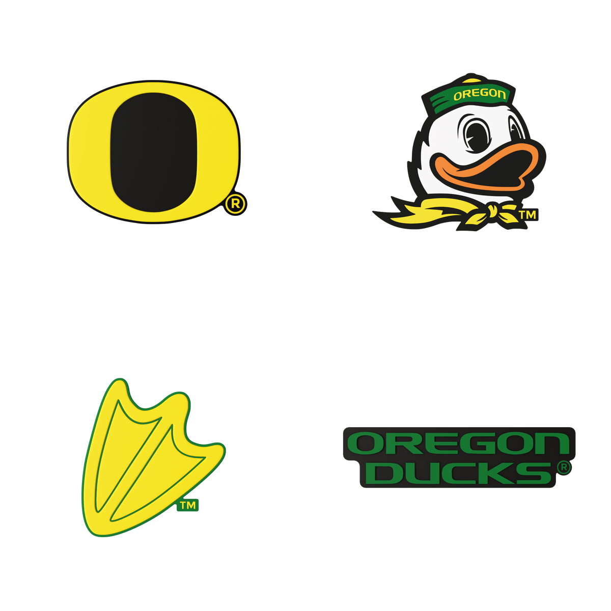 Budz | Oregon Ducks | 4-Pack Bundle image 1